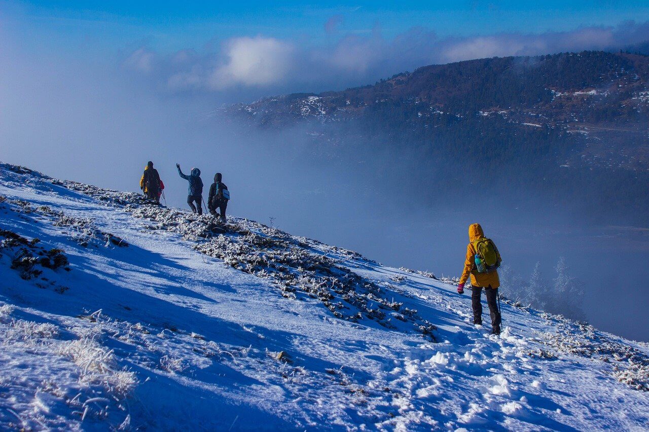 Illustration Les plus belles randonnées à faire dans les Alpes du Nord en hiver