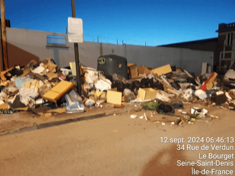 signalement à Le Bourget